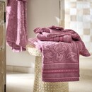 Pip Studio Pip Studio Jasmin Jacquard Douchelaken Licht roze 70x140 cm