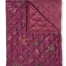 Pip Studio Pip Studio Mumbai Morning Velvet Quilt Donker roze 150x200 cm