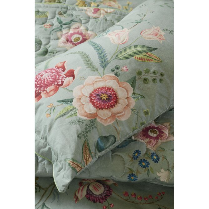 Pip Studio Everbloom Sierkussen Groen 35x60 cm