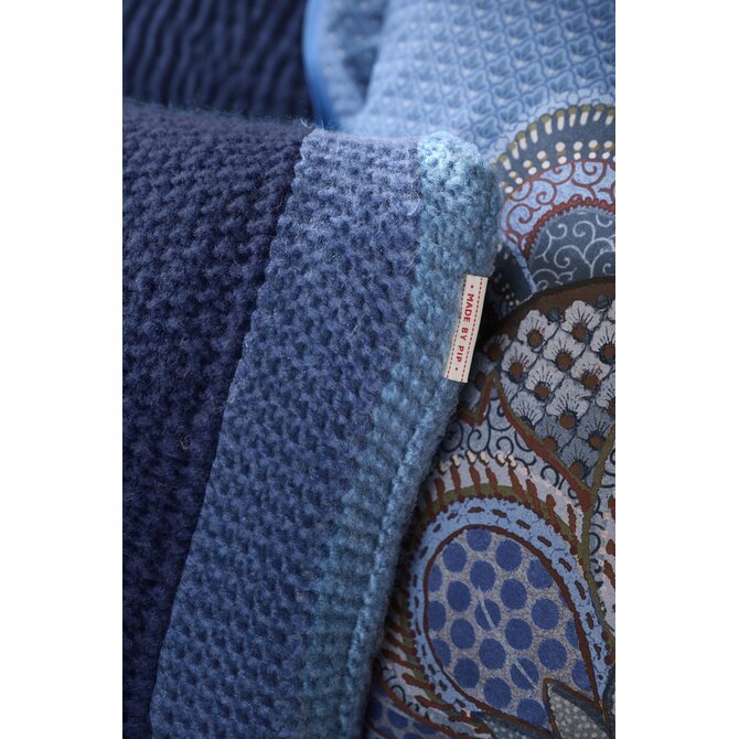 Pip Studio Bonnuit Sierkussen Blauw 40x60 cm