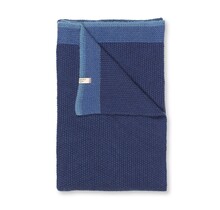 Pip Studio Bonnuit Plaid Blauw 130x170 cm