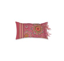 Pip Studio Mumbai Evening Sierkussen Donker roze 35x60 cm