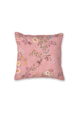 Pip Studio Lotus Lullaby Square Sierkussen Roze 45x45 cm