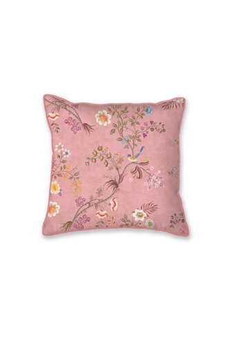 Pip Studio Lotus Lullaby Square Sierkussen Roze 45x45 cm