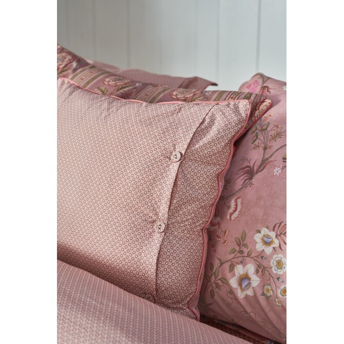Pip Studio Lotus Lullaby Square Sierkussen Roze 45x45 cm