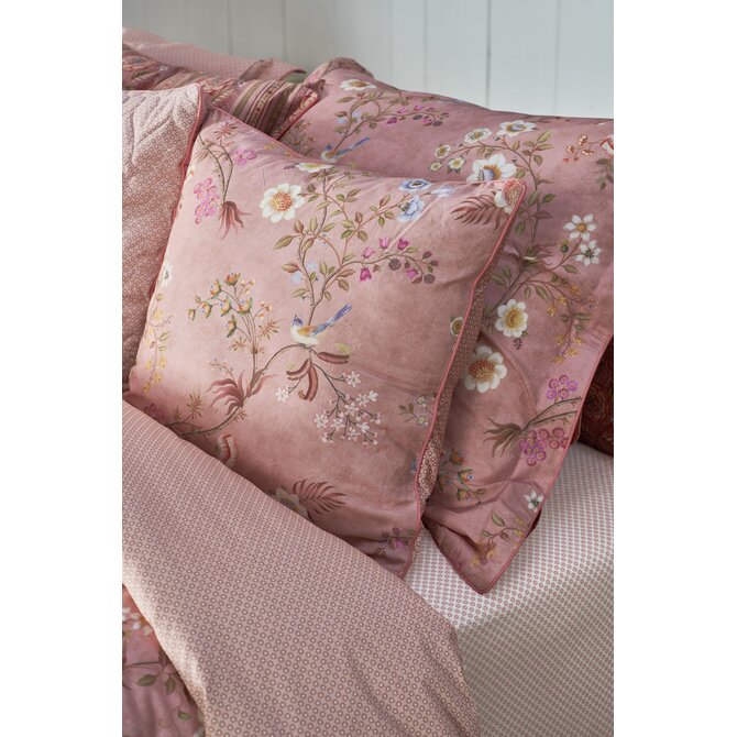 Pip Studio Lotus Lullaby Square Sierkussen Roze 45x45 cm