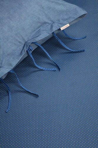 Pip Studio Pip Studio Twinkle Star Hoeslaken Donkerblauw 100x200 cm
