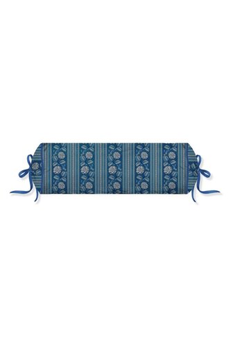 Pip Studio Rosa Rani Roll Sierkussen Donkerblauw 22x70 cm