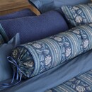 Pip Studio Pip Studio Rosa Rani Roll Sierkussen Donkerblauw 22x70 cm