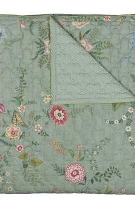 Pip Studio Everbloom Quilt Groen 180x260 cm