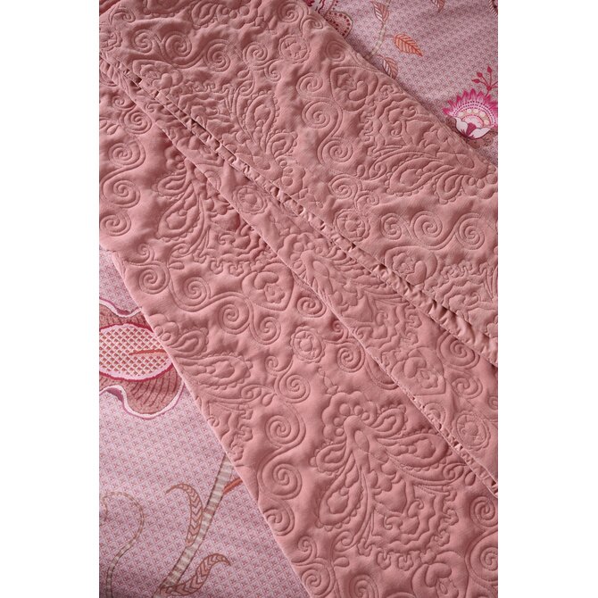 Pip Studio Quilty Pip Quilt Bedsprei Roze 160x260 cm