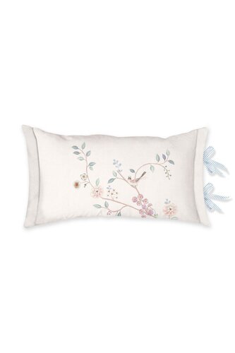Pip Studio Desi Garden Sierkussen Gebroken wit 35x60 cm