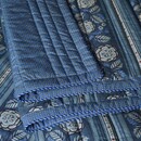 Pip Studio Pip Studio Rosa Rani Quilt Donkerblauw 220x260 cm