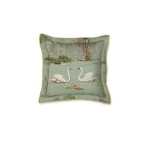 Pip Studio Darjeeling Days Square Sierkussen Groen 45x45 cm
