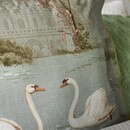 Pip Studio Pip Studio Darjeeling Days Square Sierkussen Groen 45x45 cm