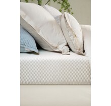Pip Studio Twinkle Star Hoeslaken Wit Groen 100x200 cm