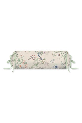 Pip Studio Lotus Lullaby Roll Sierkussen Gebroken wit 22x70 cm