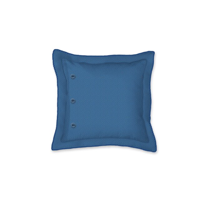 Pip Studio Sundara Wood Square Sierkussen Donkerblauw 45x45 cm