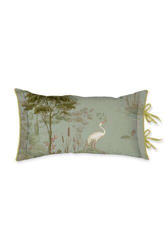 Pip Studio Darjeeling Days Sierkussen Groen 35x60 cm