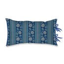 Pip Studio Pip Studio Rosa Rani Sierkussen Donkerblauw 35x60 cm