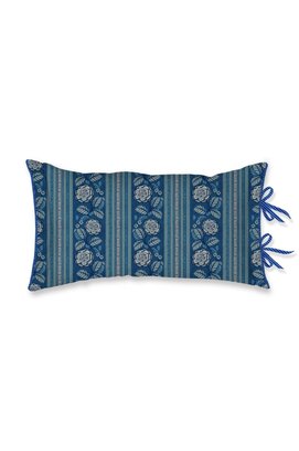 Pip Studio Rosa Rani Sierkussen Donkerblauw 35x60 cm