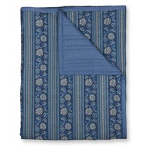 Pip Studio Rosa Rani Quilt Donkerblauw 180x260 cm