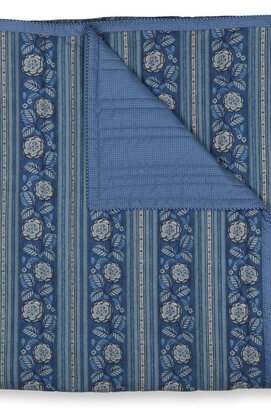 Pip Studio Rosa Rani Quilt Donkerblauw 180x260 cm