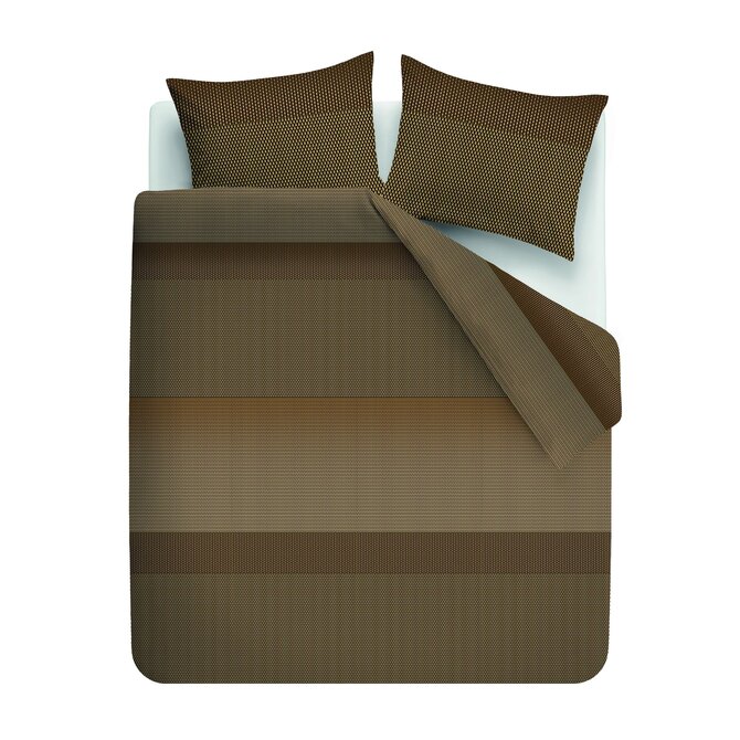 Kardol by Beddinghouse Dekbedovertrek Tercio Goud 200x200/220 cm
