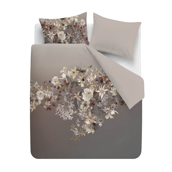 Kardol by Beddinghouse Dekbedovertrek Saffron Grijsbruin 200x200/220 cm