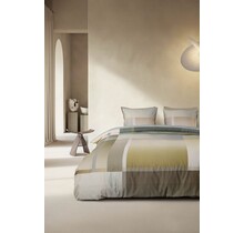 Kardol by Beddinghouse Dekbedovertrek Cuadrado Blauw Groen 200x200/220 cm