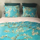 Beddinghouse Beddinghouse x Van Gogh Museum Dekbedovertrek Almond Blossom de Velours Blauw 140x200/220 cm