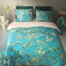 Beddinghouse Beddinghouse x Van Gogh Museum Dekbedovertrek Almond Blossom de Velours Blauw 140x200/220 cm