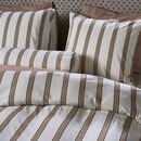 VT wonen VT wonen Dekbedovertrek Fun Stripe Zand 260x220 cm