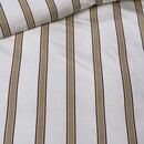 VT wonen VT wonen Dekbedovertrek Fun Stripe Zand 260x220 cm