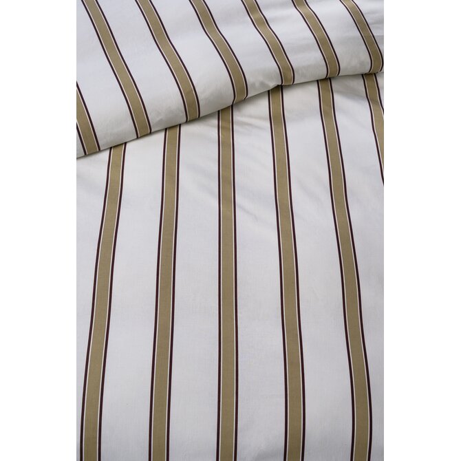 VT wonen Dekbedovertrek Fun Stripe Zand 260x220 cm