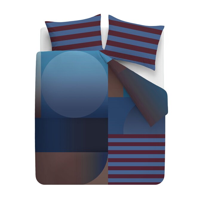 Beddinghouse Dutch Design Dekbedovertrek Electric Avenue Blauw 240x200/220 cm