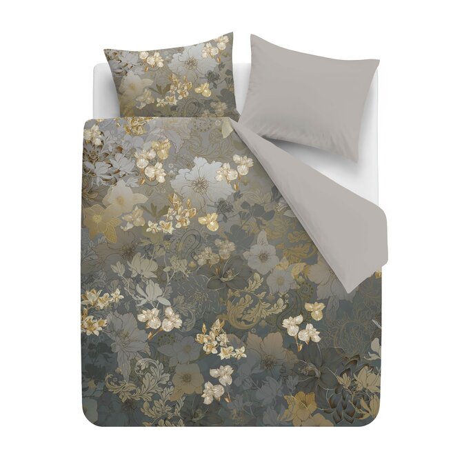Kardol by Beddinghouse Dekbedovertrek Flornatus Olive Green 240x200/220 cm