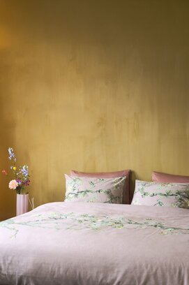 Beddinghouse x Van Gogh Museum Dekbedovertrek Blossom Roze 200x200/220 cm