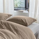 Beddinghouse Beddinghouse Dekbedovertrek Osiris Taupe 200x200/220 cm