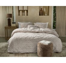 Rivièra Maison Dekbedovertrek Dreamfur Zand 240x200/220 cm