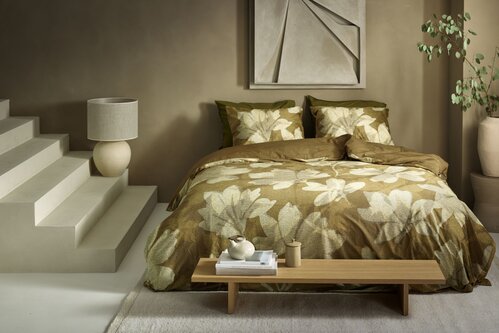 Beddinghouse Beddinghouse Dekbedovertrek Juline Goud 260x200/220 cm