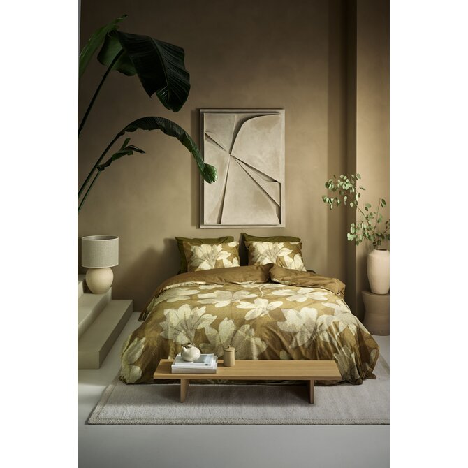 Beddinghouse Dekbedovertrek Juline Goud 260x200/220 cm