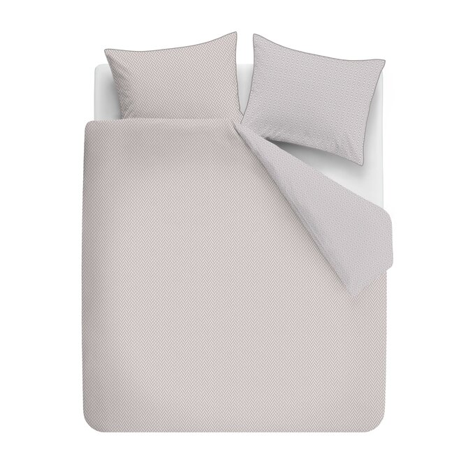 Rivièra Maison Dekbedovertrek Clayton Naturel 200x200/220 cm