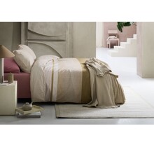 Beddinghouse Dekbedovertrek Mira Goud 240x200/220 cm