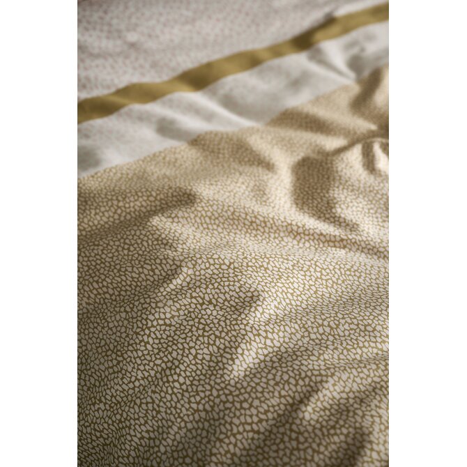 Beddinghouse Dekbedovertrek Mira Goud 240x200/220 cm