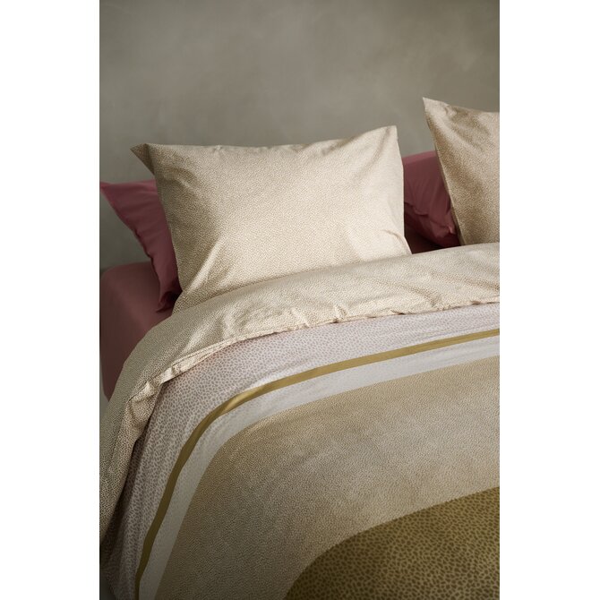 Beddinghouse Dekbedovertrek Mira Goud 240x200/220 cm