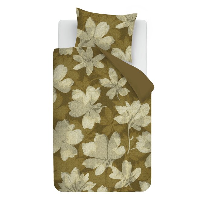 Beddinghouse Dekbedovertrek Juline Goud 140x200/220 cm