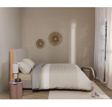 Beddinghouse Dekbedovertrek Jente Naturel 140x200/220 cm