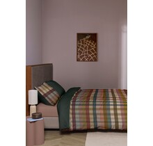 Beddinghouse Dekbedovertrek Reeves Donker Multi 140x200/220 cm