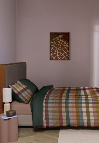 Beddinghouse Beddinghouse Dekbedovertrek Reeves Donker Multi 140x200/220 cm